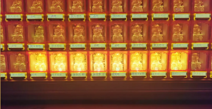 萬(wàn)佛墻|福州地區(qū)道觀光明燈案例